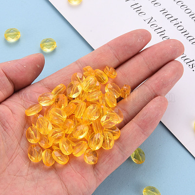 Прозрачные акриловые бусины TACR-S154-18A-81-1