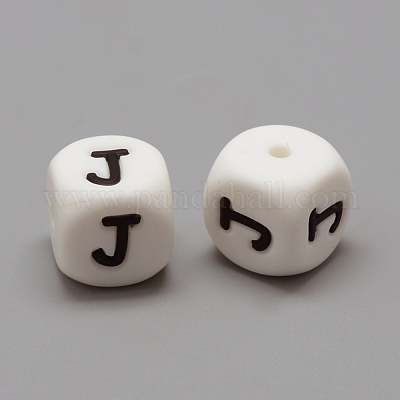 Пищевые экологически чистые силиконовые бусины SIL-R001-J-1