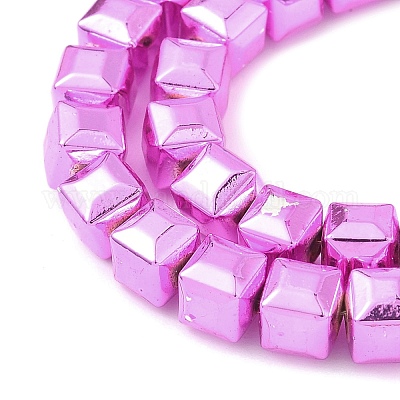 Гальванические нити из синтетических немагнитных гематитовых бусин G-A263-H01-01E-1