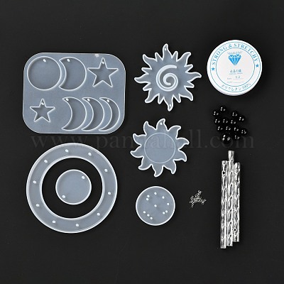 Наборы для изготовления колокольчиков солнца DIY-P028-20-1