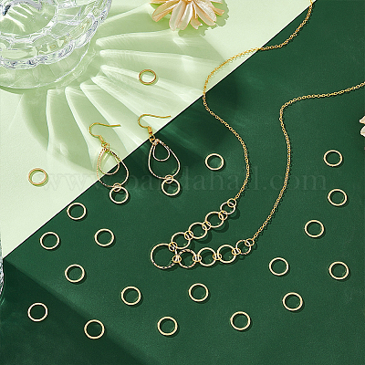 Латунные соединительные колечки KK-UN0002-96A-1