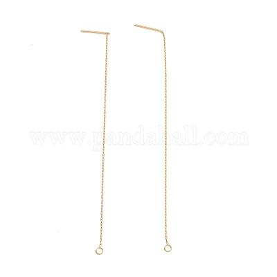 Ионное покрытие (ip) 304 нержавеющая сталь серьги-гвоздики фурнитура X-STAS-E161-06G-1