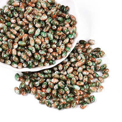 Спрей роспись стекла бисер SEED-T007-14F-1