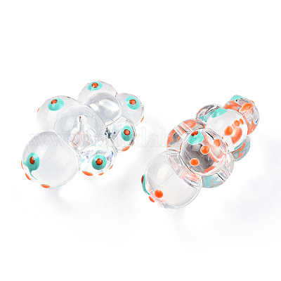 Прозрачные акриловые бусины&nbsp;ACRC-T012-01-A01-1