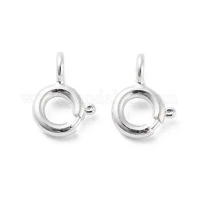 Латунная застежка пружинного кольца KK-G479-01B-S-1