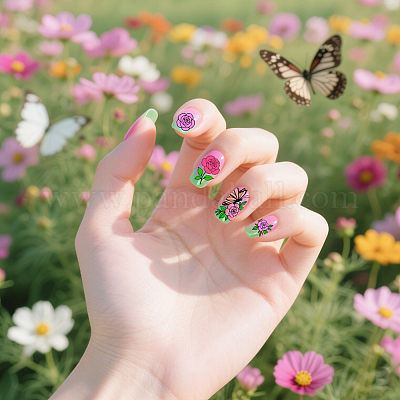 Шаблоны для дизайна ногтей своими руками из нержавеющей стали&nbsp;MRMJ-PH0003-16E-1