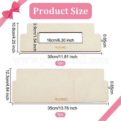 Шаблоны для изготовления деревянных луков WOOD-WH0105-20-1