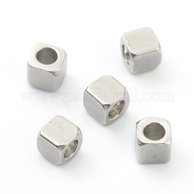 Бусины из нержавеющей стали марки 304 STAS-H160-02A-P-1