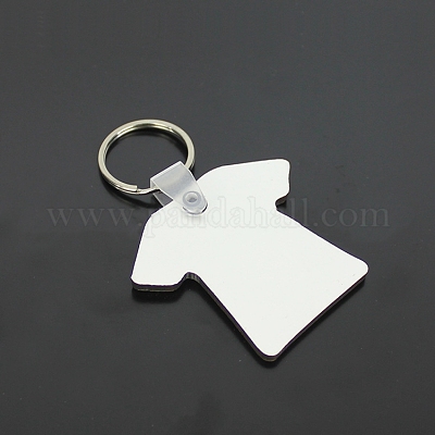 Wholesale Sublimation Double-Sided Blank MDF Keychains 