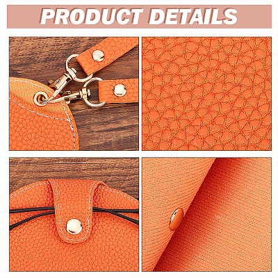 Футляры для очков из искусственной кожи AJEW-WH0248-241A-1