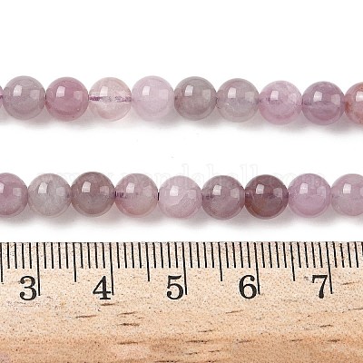 Природного розового кварца нитей бисера G-Z115-C02-6mm-1