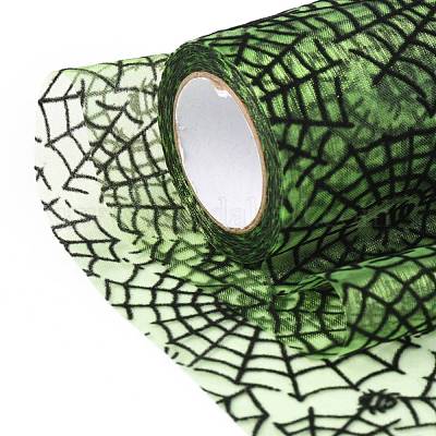 Wholesale Spider Deco Mesh Ribbons 