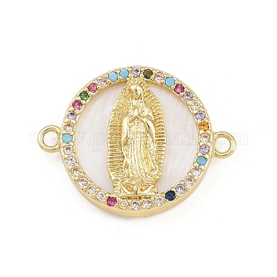 Соединители из латуни с микрочастицами и кубическим цирконием KK-I656-30G-02-1-1