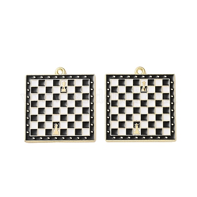 Подвески из эмали и сплава ENAM-B034-01F-02-1