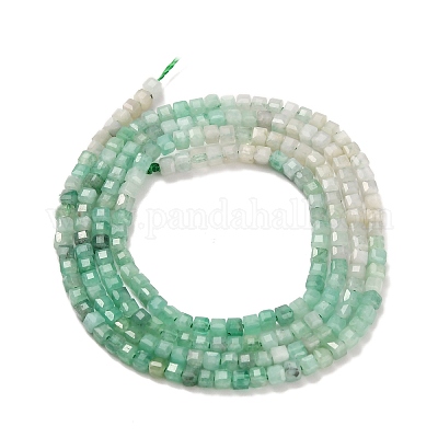 Натуральные изумрудные бисерные пряди G-L634-D13-2.5x2.5mm-1