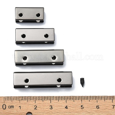 (распродажа с дефектом: поцарапан) сумки из цинкового сплава с декоративными пряжками по краям&nbsp;FIND-XCP0002-72-1