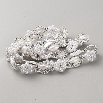 Сплав звеньев цепи со стразами LCHA-WH20001-01S-1