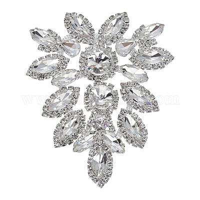 1шт. украшение из сплава стекла FIND-FG0004-85A-1