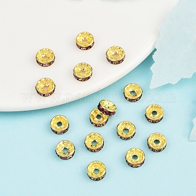 Латунь марки А горный хрусталь Spacer бисер&nbsp;RSB038NF-16G-1