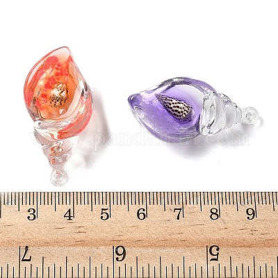 Подвески из светящейся прозрачной смолы X-RESI-Z038-02-1