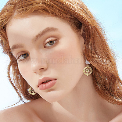 8шт латунные подвески&nbsp;KK-SC0007-25-1