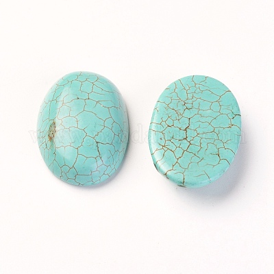 Кабошоны из натурального магнезита&nbsp;TURQ-L031-038E-04-1