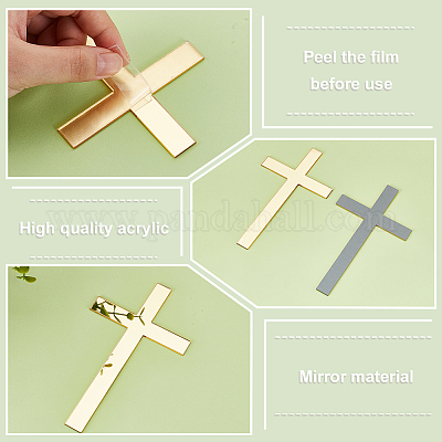 Spiegel Acryl Wanddekorationen&nbsp;DIY-WH0504-197B-02-1