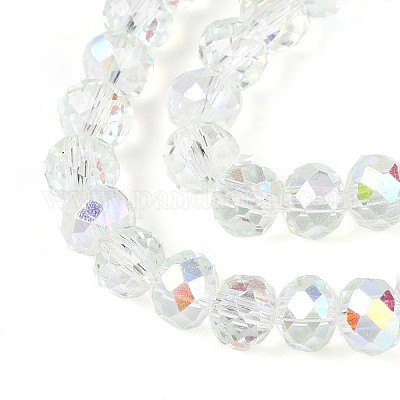 Прозрачные стеклянные бусины EGLA-N016-6mm-06-1