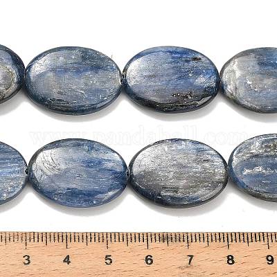 Natürliche kyanite Perlen Stränge&nbsp;G-H335-D01-18x24mm-1