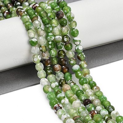 Природные пожары треск агат бисер нитей G-C082-A01-37-1