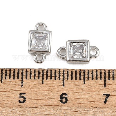 Латунные подвески из прозрачного кубического циркония KK-A269-25P-1