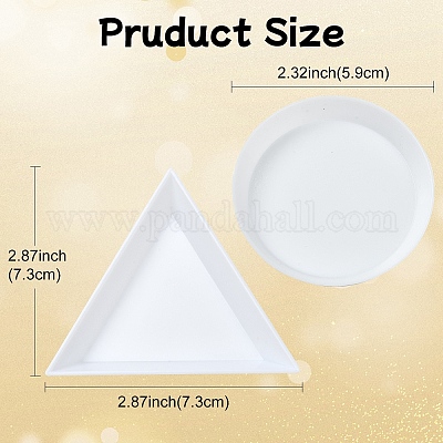 40шт 2-х видов пластиковый поднос&nbsp;ODIS-YW0001-06-1