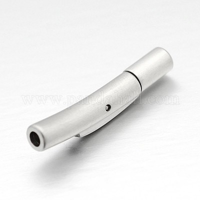 Застежки-байонетные ожерелья из матовой нержавеющей стали 304 STAS-N065-07-1