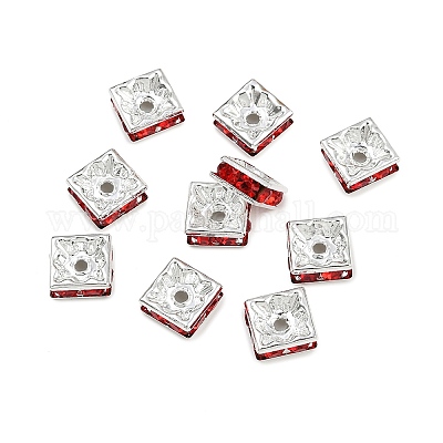 Латунь марки А горный хрусталь Spacer бисер RSB074NF-08S-1