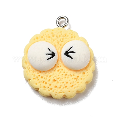 Подвески из непрозрачной смолы RESI-D055-066P-1