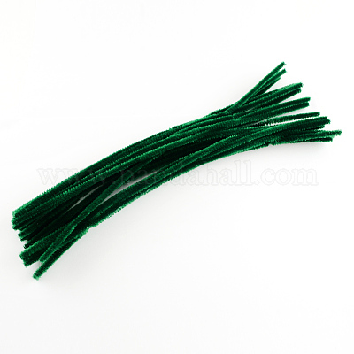 Wholesale 11.8 inch Christmas Tinsel Decoration DIY Chenille Stem Tinsel  Garland Craft Wire 
