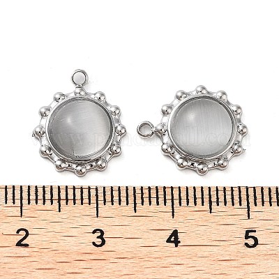 Нержавеющая сталь 304 с подвесками в виде кошачьего глаза STAS-L022-362P-02-1