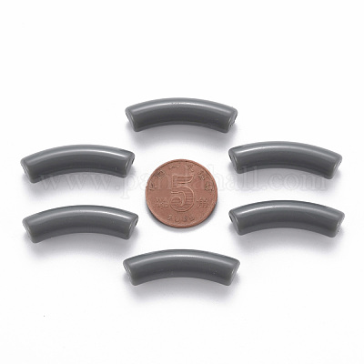 Непрозрачные акриловые бусины MACR-S372-002B-S037-1