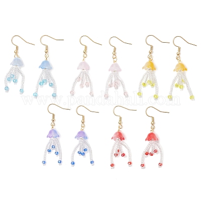 Серьги-подвески из нержавеющей стали 304 EJEW-MZ00454-1