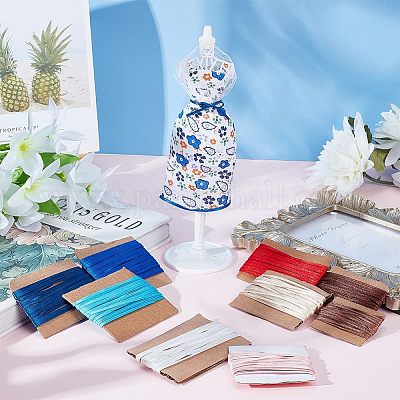 50м 10-х цветные полиэстеровые ленты набор OCOR-NB0001-75A-1