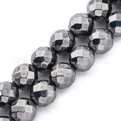 Нити из синтетических терагерцовых каменных бусин G-P571-H01-01-1