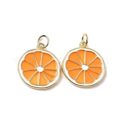 Латунь эмаль подвески KK-H072-14G-03-1