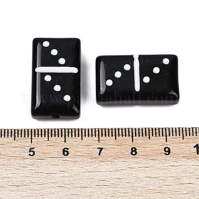 Бусины из стеклянной эмали LAMP-R004-02B-1