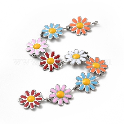 Цепи из нержавеющей стали 304 с цветочным узором CHS-C004-03P-1