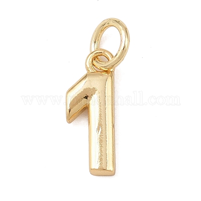 Латунь подвески KK-G544-10G-1