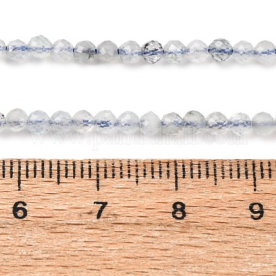 Природные Аквамарин бисер нитей&nbsp;G-F509-10-3mm-1