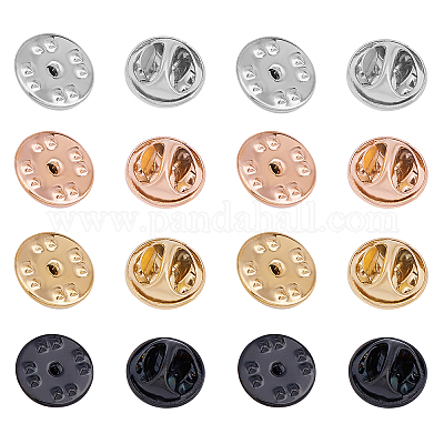 Wholesale UNICRAFTALE 40pcs 4 Colors Stainless Steel Tie Tack Pin Vacuum  Plating Lapel Pin Back Badge Lapel Pin Back Butterfly Clutches for Jewelry  Crafts Making 11.5mm 