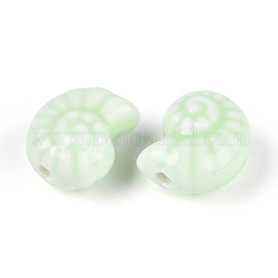 Фарфоровые бусины ручной работы PORC-I028-02B-01-1