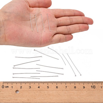 Плоские головки штифтов из нержавеющей стали 304 STAS-E023-0.6x30mm-1