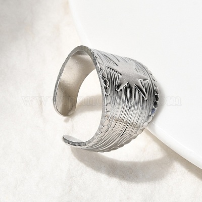 Кольца-манжеты из нержавеющей стали 304 RJEW-H261-09P-1